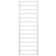 Buy water heated towel rail Classic P14 500х1500 Deffi stainless steel (White, Bottom connection)