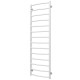 Buy water heated towel rail Classic P14 500х1500 Deffi stainless steel (White, Bottom connection)