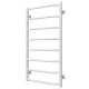 Trapezium P8 500х900 W Anschluss unten Weiss