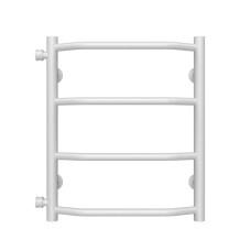 Trapezium P4 400х500 W side connection white