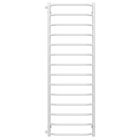 Trapezium P14 500х1500 W seitlicher Anschluss Weiss