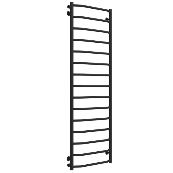 Sprzedam wieszak na ręcznik wodny Trapeziya P15 500x1600 Deffi stal nierdzewna (Czarny, podłączenie boczne lewe)