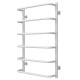 Купити рушникосушарку водяну Стандарт П6 400х800 Deffi нержавіюча сталь (Білий, Нижнє підключеня)