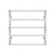 Полотенцесушитель водяной Аквамикс П5 500х500 В боковое подключение белый