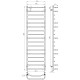 Aquamiх P17 500х1800 W Anschluss unten