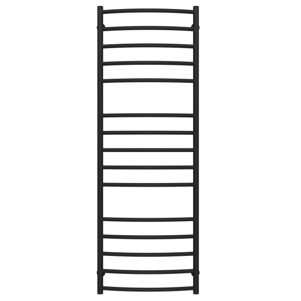 Buy Water heated towel rail Classic elit P15 600х1500 Deffi stainless steel (Black, Side left connection)