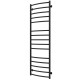 Buy Water heated towel rail Classic elit P15 600х1500 Deffi stainless steel (Black, Side left connection)