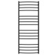 Buy Water heated towel rail Classic elit P16 600х1600 Deffi stainless steel (Black, Side left connection)