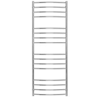Podgrzewany wieszak na ręczniki Classic elit P16 600х1700 Deffi stal nierdzewna (Chrome, Połączenie dolne)