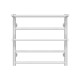 Buy a water heated towel rail Terma Plus P5 500х500 Deffi stainless steel (White, Bottom connection)