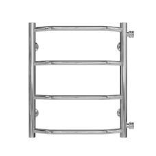 Trapezium P4 400х500 Deffi stainless steel (Chrome, Side right connection)
