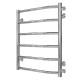 Trapezium P6 500х600 Deffi edelstahl (Chrom, Seitlicher rechter Anschluss)