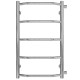 Trapezium P5 400х700 Deffi edelstahl (Chrom, Seitlicher rechter Anschluss)