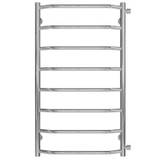 Trapezium P8 500х900 Deffi edelstahl (Chrom, Seitlicher rechter Anschluss)