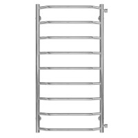 Trapezium P9 500х1000 Deffi edelstahl (Chrom, Seitlicher rechter Anschluss)