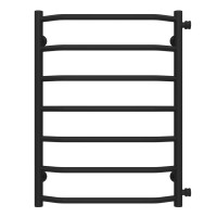Trapezium P7 500х700 Deffi edelstahl (Schwarz, Seitlicher rechter Anschluss)