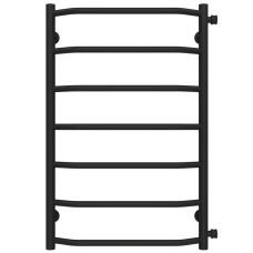 Trapezium P7 500х800 Deffi edelstahl (Schwarz, Seitlicher rechter Anschluss)