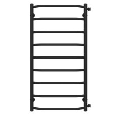 Trapezium P9 500х1000 Deffi edelstahl (Schwarz, Seitlicher rechter Anschluss)