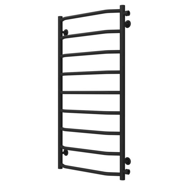 Trapezium P9 500х1000 Deffi stainless steel (Black, Side right connection)