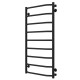 Trapezium P9 500х1000 Deffi stainless steel (Black, Side right connection)