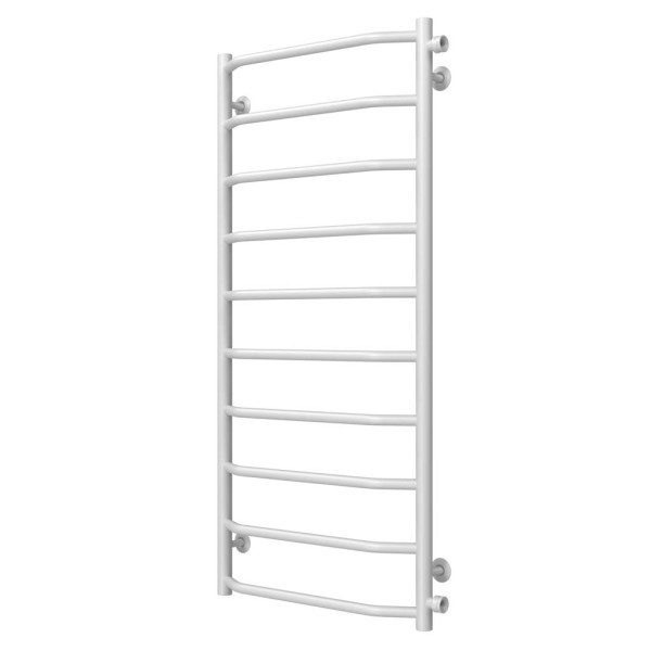Trapezium P10 500х1100 Deffi stainless steel (White, Side right connection)