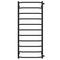 Trapezium P11 500х1200 Deffi stainless steel (Black, Side right connection)
