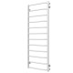 Trapezium P12 500х1300 Deffi edelstahl (Weiss, Seitlicher rechter Anschluss)