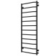 Trapezium P12 500х1300 Deffi stainless steel (Black, Side right connection)