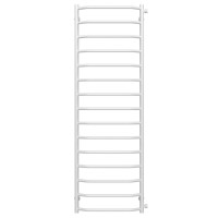 Trapezium P15 500х1600 Deffi stainless steel (White, Side right connection)