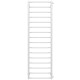 Trapezium P16 500х1700 Deffi stainless steel (White, Side right connection)
