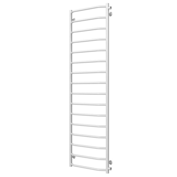 Trapezium P16 500х1700 Deffi stainless steel (White, Side right connection)