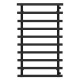 Buy Water heated towel rail Breeze P10 500x1000 Deffi stainless steel (Black, Side right connection)