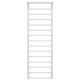 Wasserbeheizter Handtuchhalter Trapezoid with shelf P15 500х1600 Deffi edelstahl (Weiss, Seitlicher linker Anschluss)