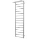 Wasserbeheizter Handtuchhalter Trapezoid with shelf P16 500х1700 Deffi edelstahl (Chrom, Seitlicher linker Anschluss)