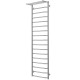 Wasserbeheizter Handtuchhalter Trapezoid with shelf P17 500х1800 Deffi edelstahl (Chrom, Seitlicher linker Anschluss)