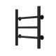 Buy Water heated towel rail Orion P3 400х400 Deffi stainless steel (Black, Side right connection)