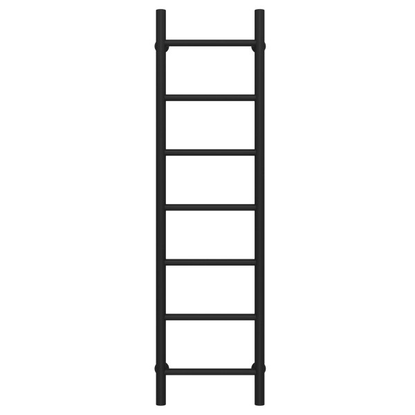 Buy Water heated towel rail Orion P7 200х1200 Deffi stainless steel (Black, Side right connection)