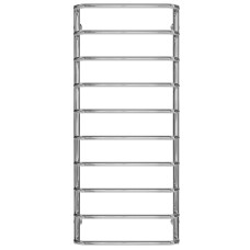 Water heated towel rail Standard P10 500х1200 Deffi stainless steel (Chrome, Side right connection)