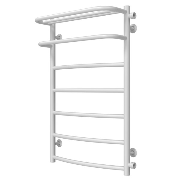 Buy Water heated towel rail Hotel P7 500х800 Deffi stainless steel (White, Side right connection)