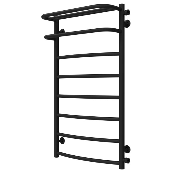 Buy Water heated towel rail Hotel P8 500х900 Deffi stainless steel (Black, Side right connection)