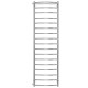 Buy water heated towel rail Classic N P17 500х1800 Deffi stainless steel (Chrome, Side left connection)