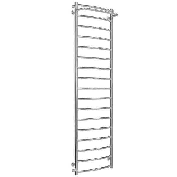 Buy water heated towel rail Classic N P17 500х1800 Deffi stainless steel (Chrome, Side left connection)
