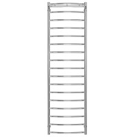Water heated towel rail Classic N P17 500х1800 Deffi stainless steel (Chrome, Bottom connection)