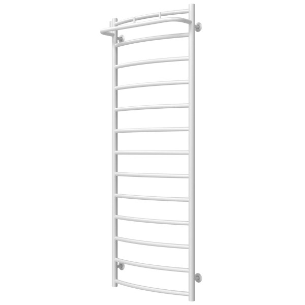 Buy water heated towel rail Classic N P13 500х1400 Deffi stainless steel (White, Bottom connection)
