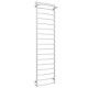 Buy water heated towel rail Classic N P17 500х1800 Deffi stainless steel (White, Side left connection)