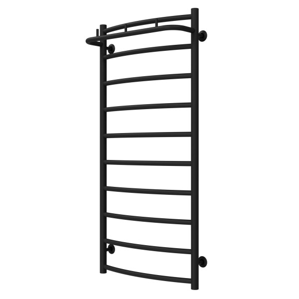 Buy water heated towel rail Classic N P10 500х1100 Deffi stainless steel (Black, Bottom connection)