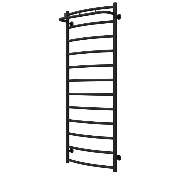 Buy water heated towel rail Classic N P12 500х1300 Deffi stainless steel (Black, Bottom connection)