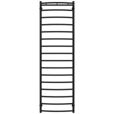 Water heated towel rail Classic N P16 500х1700 Deffi stainless steel (Black, Bottom connection)
