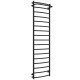 Buy water heated towel rail Classic N P17 500х1800 Deffi stainless steel (Black, Side left connection)