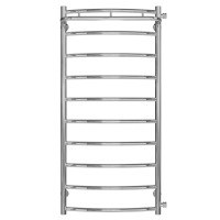 Water heated towel rail Classic N P10 500х1100 Deffi stainless steel (Chrome, Side right connection)